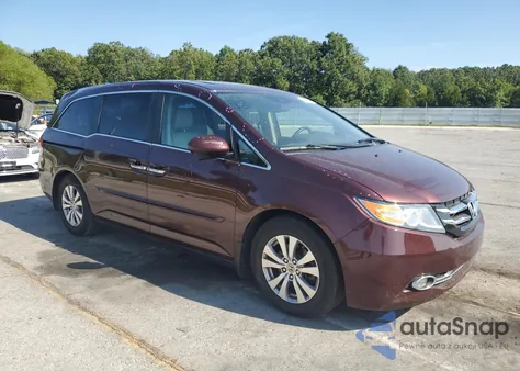 2014 Honda Odyssey Exl из США, поврежденный, VIN 5FNRL5H6XEB013268